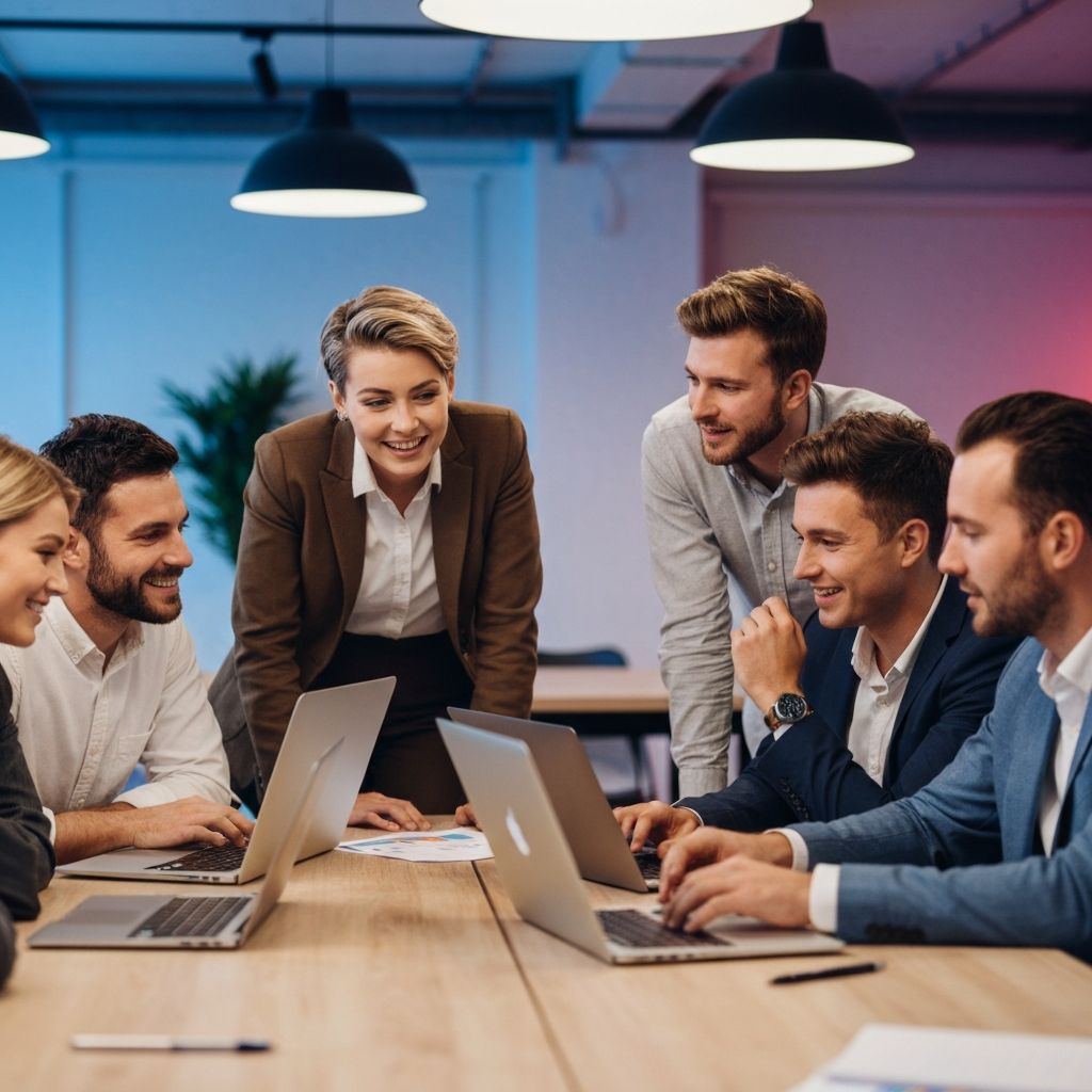 Equipe StandOut em reunião estratégica